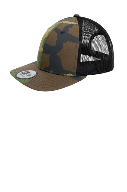 OVERSTOCK - New Era Camo Snapback Low Profile Mesh Cap
