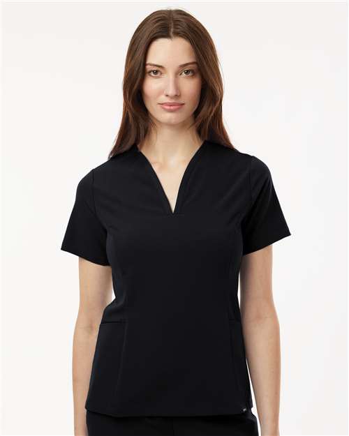 Jaanuu - Women's Calix Fit & Flare Scrub V-Neck Top - W10003
