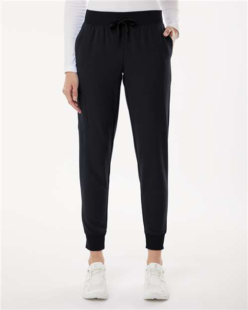 Jaanuu - Women's Silex Knit-Waist Scrub Joggers - W20003