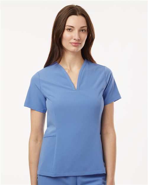 Jaanuu - Women's Calix Fit & Flare Scrub V-Neck Top - W10003
