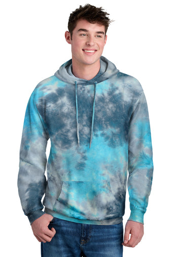 Port & Company® Crystal Tie-Dye Pullover Hoodie