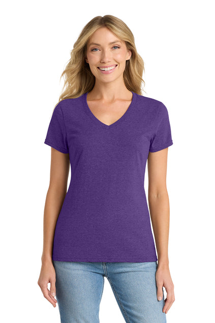 OVERSTOCK -Port & Co™ Women's Fan Favorite™ Blend V-Neck Tee