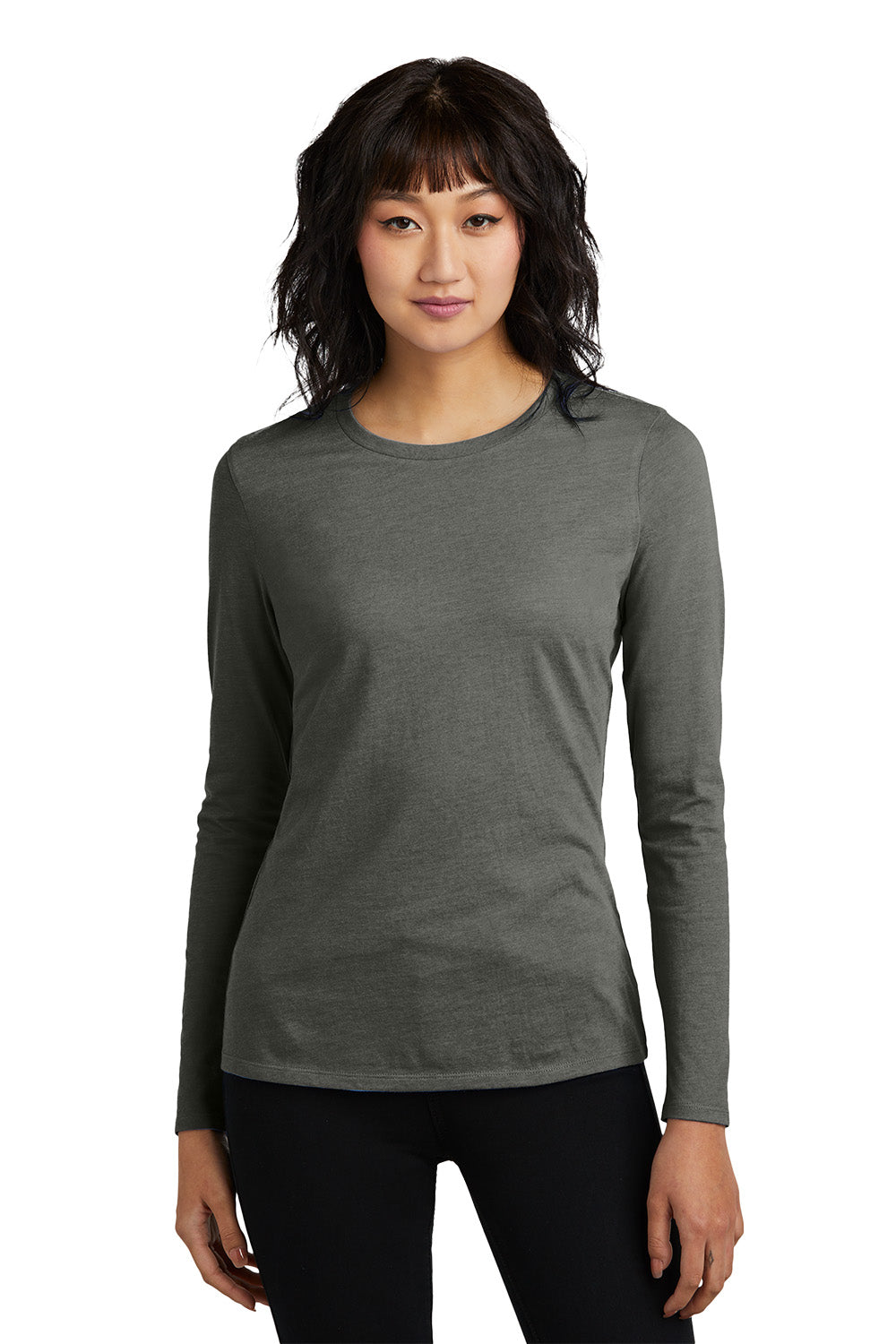 District® Women’s Perfect Blend® CVC Long Sleeve Tee