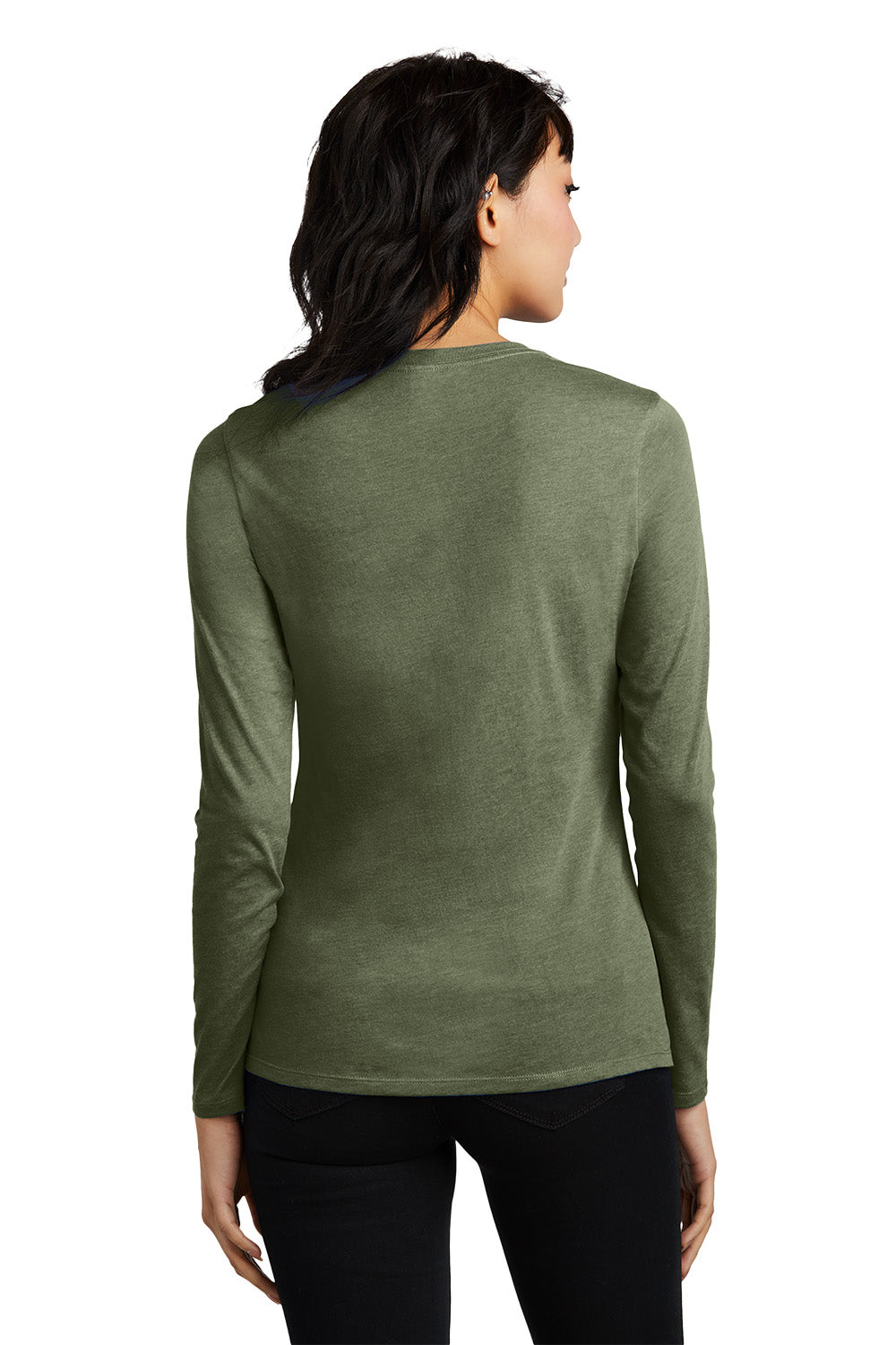 District® Women’s Perfect Blend® CVC Long Sleeve Tee