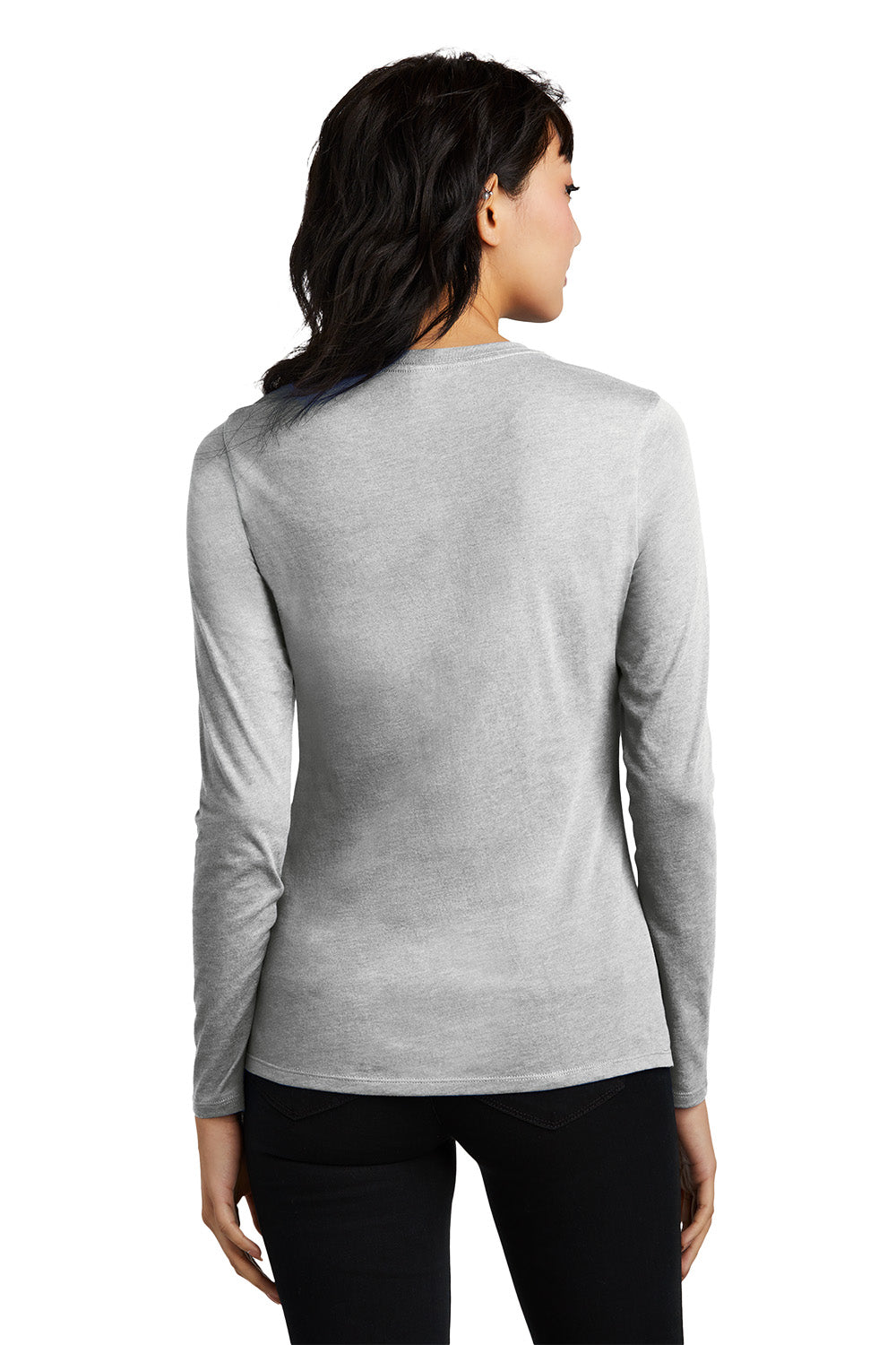 District® Women’s Perfect Blend® CVC Long Sleeve Tee