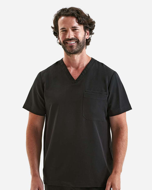 Men's Limitless V-Neck Stretch Scrub Top