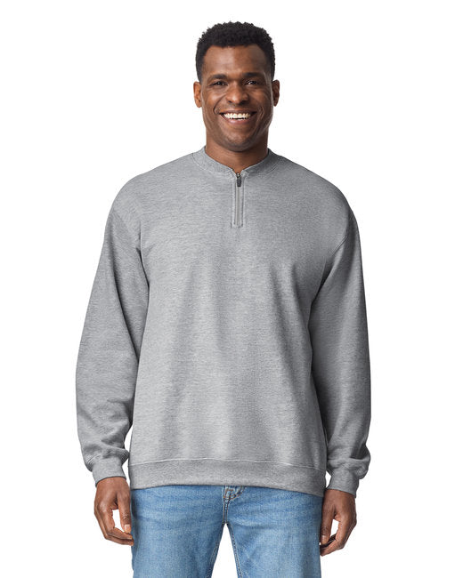 Gildan Unisex Softstyle Midweight Fleece Quarter-Zip Sweatshirt SF008