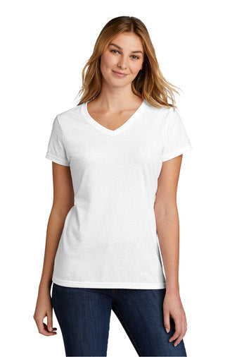 Port & Company ® Ladies Tri-Blend V-Neck Tee