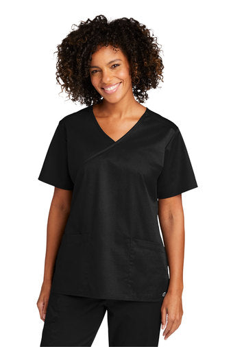 WonderWink® Women’s WorkFlex™ Mock Wrap Top