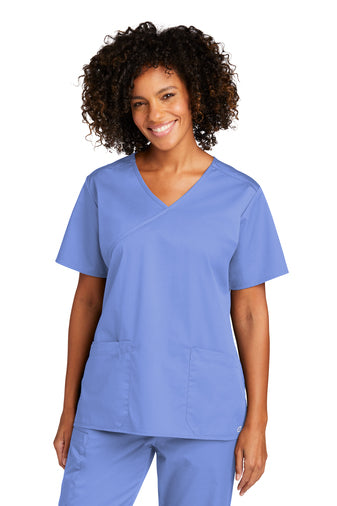 WonderWink® Women’s WorkFlex™ Mock Wrap Top