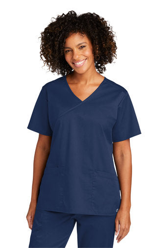 WonderWink® Women’s WorkFlex™ Mock Wrap Top