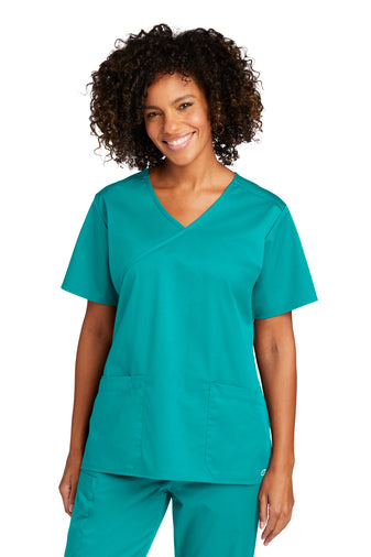 WonderWink® Women’s WorkFlex™ Mock Wrap Top