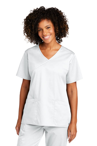 WonderWink® Women’s WorkFlex™ Mock Wrap Top