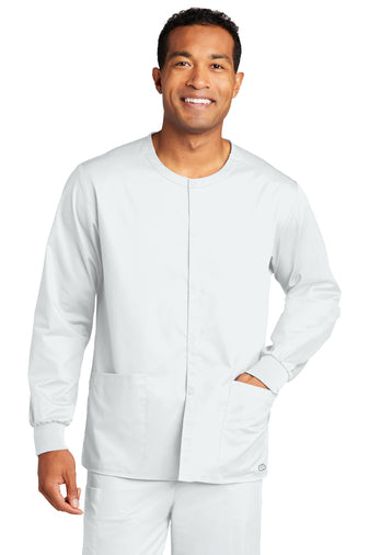 WonderWink® Unisex WorkFlex™ Snap-Front Scrub Jacket