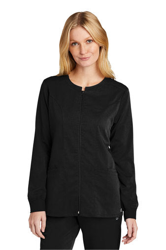 WonderWink® Women’s Premiere Flex™ Full-Zip Scrub Jacket