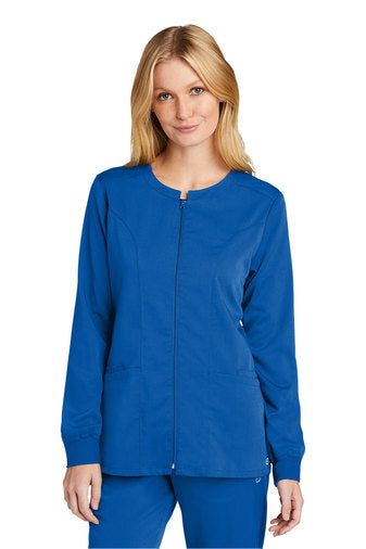 WonderWink® Women’s Premiere Flex™ Full-Zip Scrub Jacket