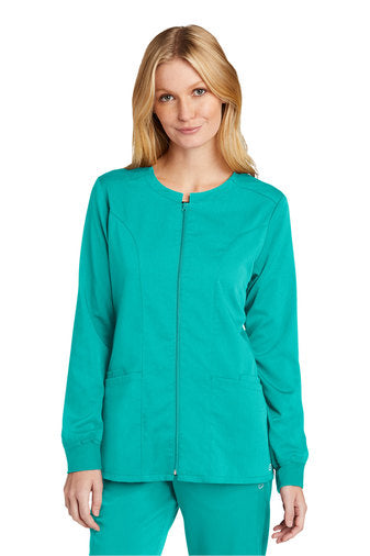 WonderWink® Women’s Premiere Flex™ Full-Zip Scrub Jacket