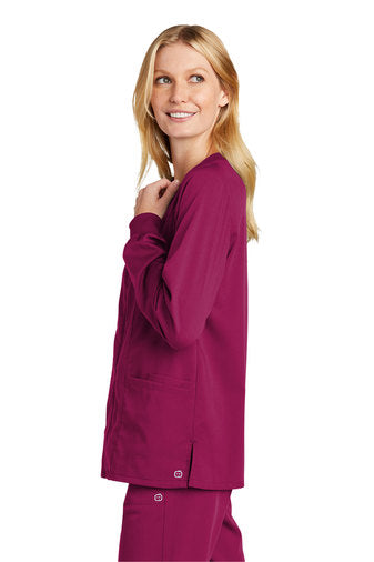 WonderWink® Women’s Premiere Flex™ Full-Zip Scrub Jacket