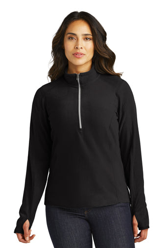 Port Authority® Ladies Microfleece 1/2-Zip Pullover