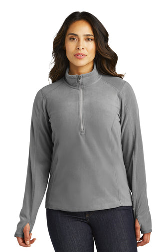 Port Authority® Ladies Microfleece 1/2-Zip Pullover