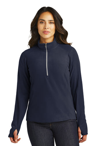 Port Authority® Ladies Microfleece 1/2-Zip Pullover