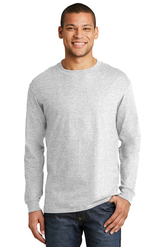 Hanes® Beefy-T® - 100% Cotton Long Sleeve T-Shirt