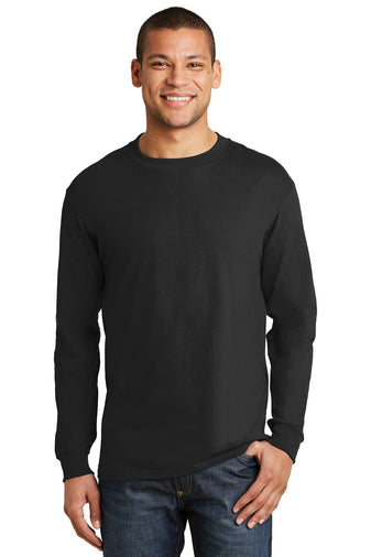 Hanes® Beefy-T® - 100% Cotton Long Sleeve T-Shirt