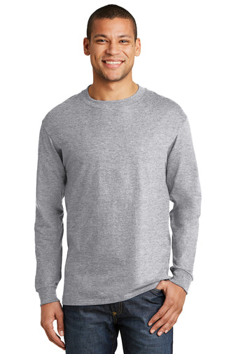 Hanes® Beefy-T® - 100% Cotton Long Sleeve T-Shirt