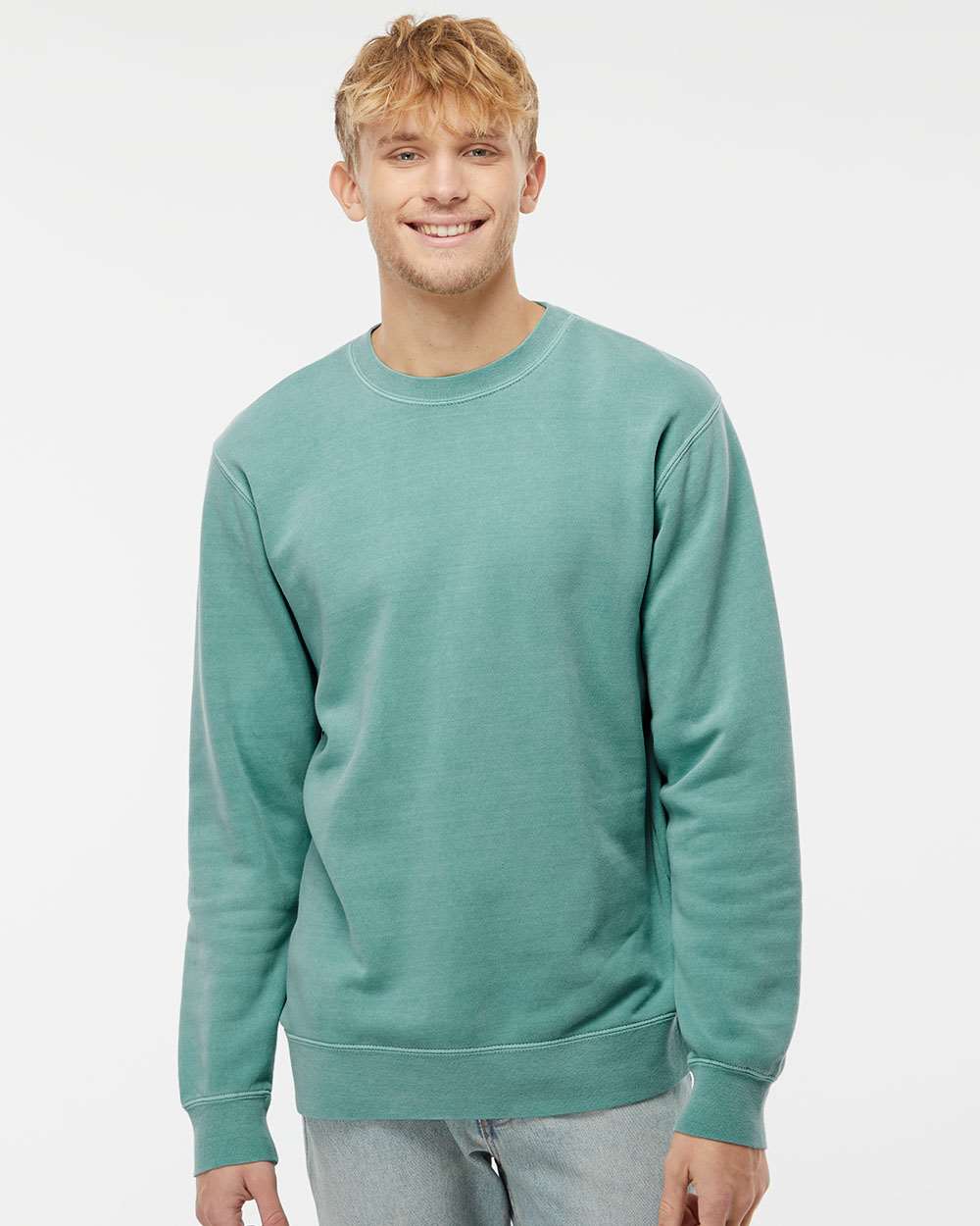 Independent Trading Co. - Unisex Midweight Pigment-Dyed Crewneck Sweatshirt - PRM3500