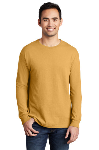 Port & Company® Beach Wash® Garment-Dyed Long Sleeve Tee