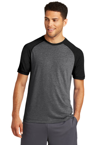 Sport-Tek® PosiCharge® Tri-Blend Wicking Raglan Tee