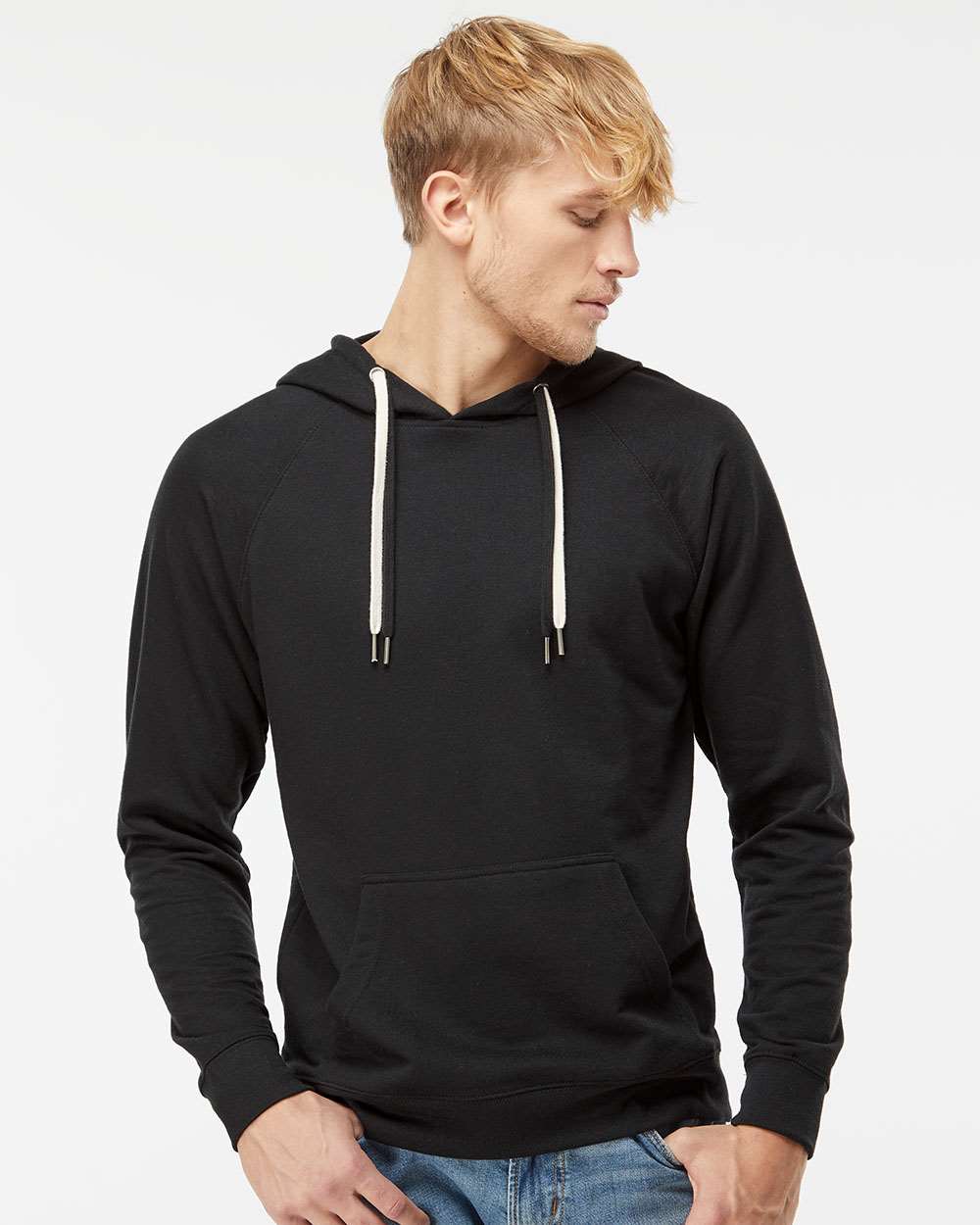 Independent Trading Co. - Icon Unisex Lightweight Loopback Terry Hooded Sweatshirt - SS1000