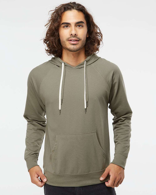 Independent Trading Co. - Icon Unisex Lightweight Loopback Terry Hooded Sweatshirt - SS1000