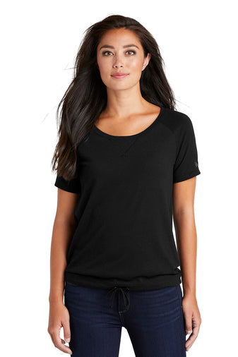 New Era ® Ladies Tri-Blend Performance Cinch Tee