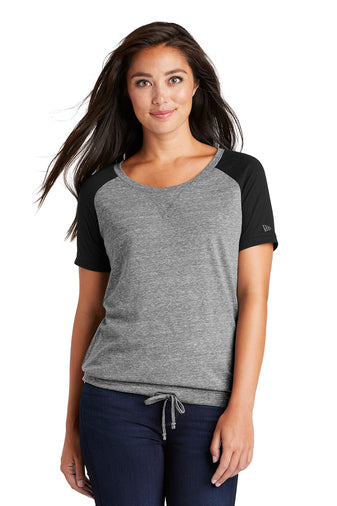 New Era ® Ladies Tri-Blend Performance Cinch Tee