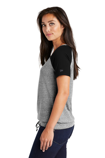 New Era ® Ladies Tri-Blend Performance Cinch Tee