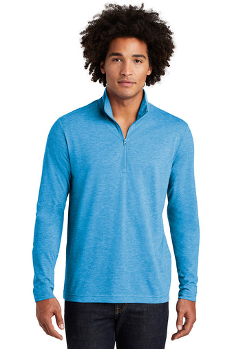 Sport-Tek ® PosiCharge ® Tri-Blend Wicking 1/4-Zip Pullover