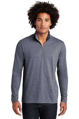 Sport-Tek ® PosiCharge ® Tri-Blend Wicking 1/4-Zip Pullover