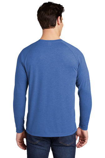 Sport-Tek ® PosiCharge ® Long Sleeve Tri-Blend Wicking Raglan Tee