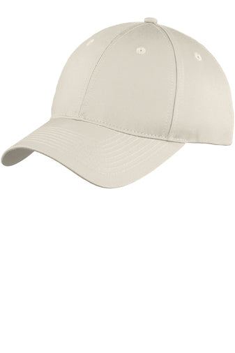 Port & Company® Six-Panel Unstructured Twill Cap