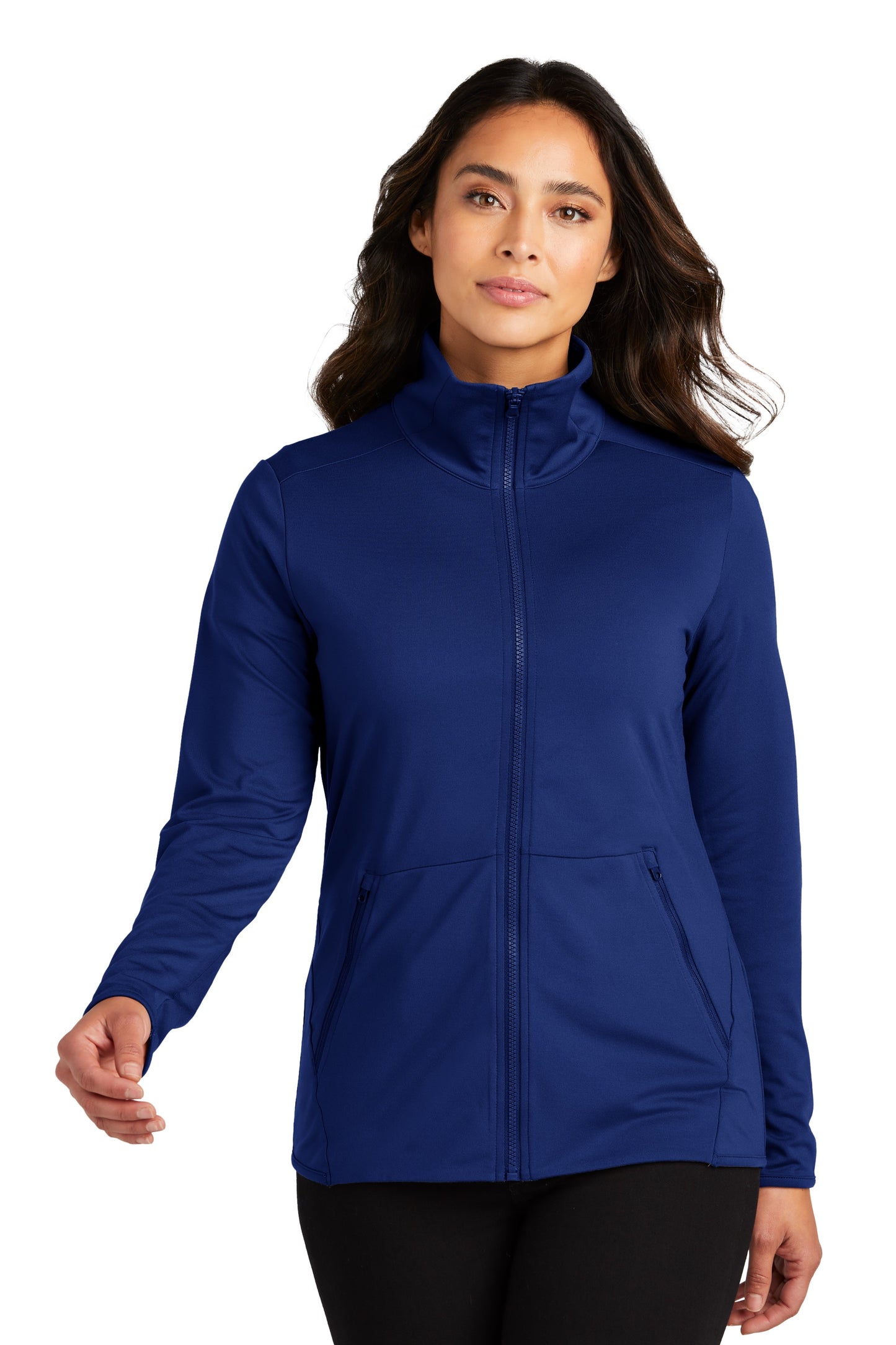 Port Authority® Ladies Accord Stretch Fleece Full-Zip