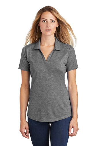 Sport-Tek ® Ladies PosiCharge ® Tri-Blend Wicking Polo