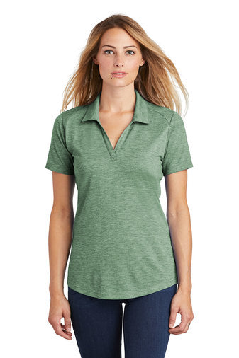 Sport-Tek ® Ladies PosiCharge ® Tri-Blend Wicking Polo