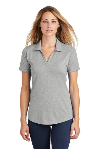 Sport-Tek ® Ladies PosiCharge ® Tri-Blend Wicking Polo