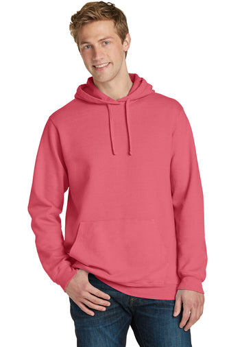 Port & Company® Beach Wash™ Garment-Dyed Pullover Hooded Sweatshirt