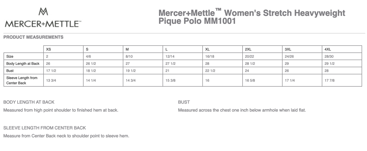 Mercer+Mettle™ Women’s Stretch Heavyweight Pique Polo