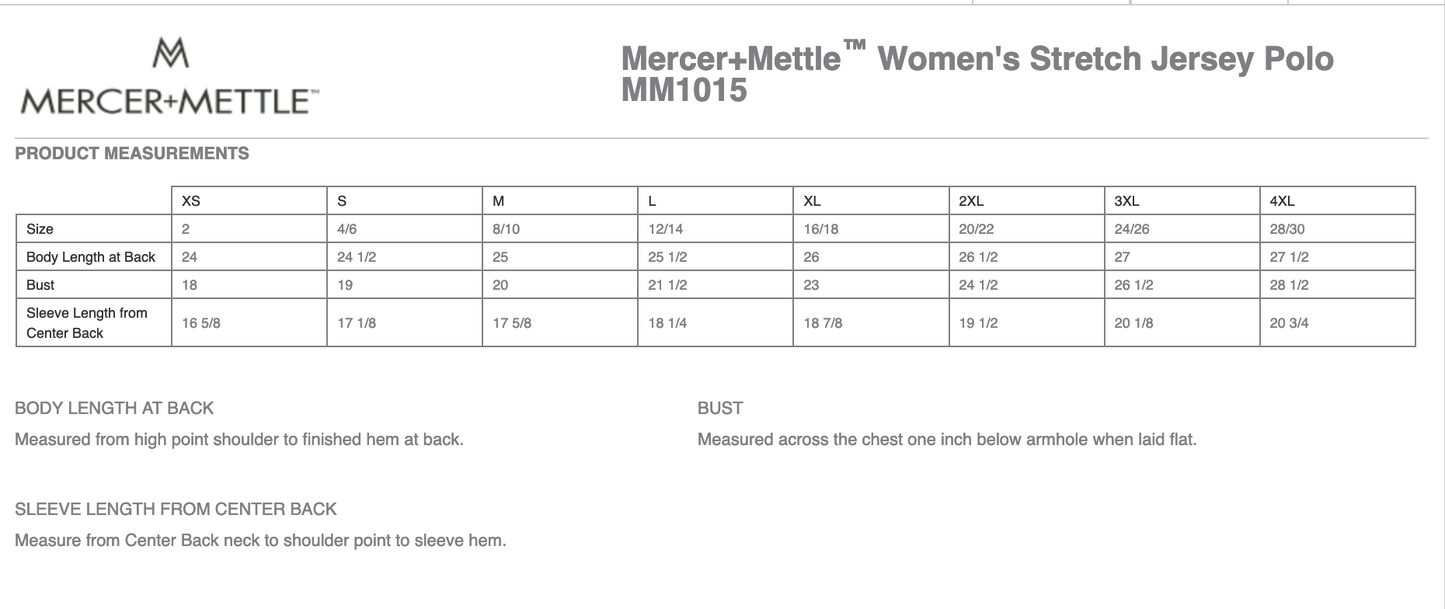 Mercer+Mettle™ Women’s Stretch Jersey Polo