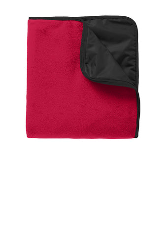 Port Authority® Fleece & Poly Travel Blanket